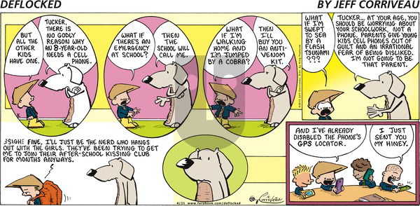 DeFlocked on Sunday April 21, 2013 Comic Strip