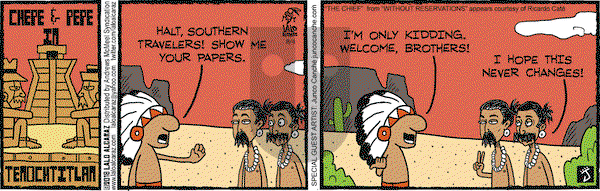 La Cucaracha on Saturday August 4, 2018 Comic Strip