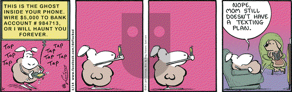 DeFlocked on Monday January 14, 2013 Comic Strip