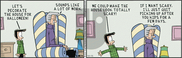 Grand Avenue on Wednesday October 15, 2025 Comic Strip