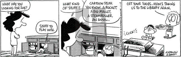 Baby Blues on Saturday November 13, 1999 Comic Strip