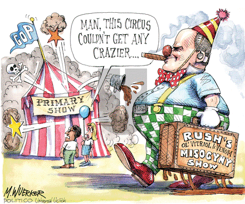 Matt Wuerker - Monday March 5, 2012 Comic Strip