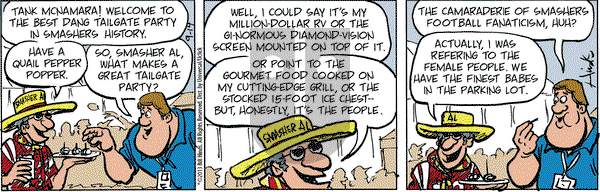 Tank McNamara - Saturday September 14, 2013 Comic Strip
