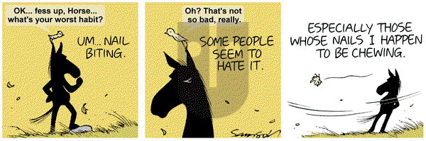 Dark Side of the Horse on Sunday July 25, 2010 Comic Strip