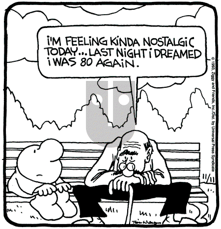 Ziggy - Thursday November 11, 1993 Comic Strip