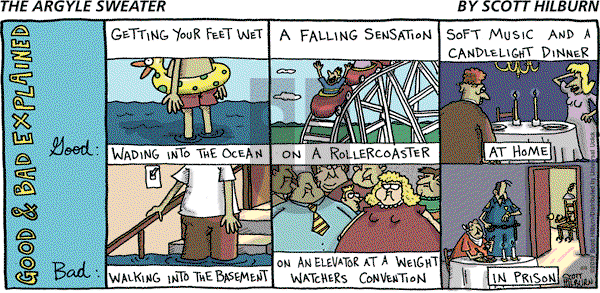 The Argyle Sweater on Sunday August 8, 2010 Comic Strip