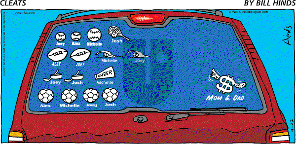 Cleats - Monday March 31, 2025 Comic Strip