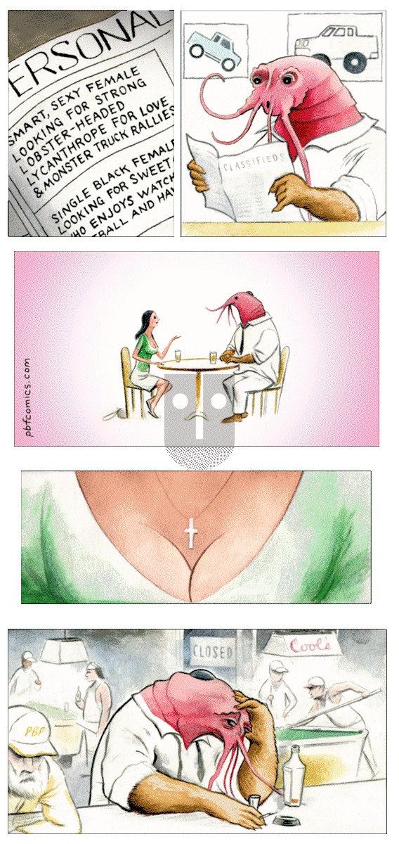 Perry Bible Fellowship - Monday July 18, 2016 Comic Strip