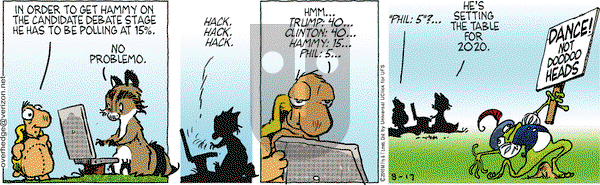 Over the Hedge on Wednesday August 17, 2016 Comic Strip