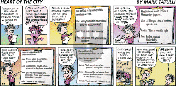 Heart of the City on Sunday February 13, 2005 Comic Strip