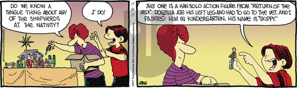 The Buckets on Wednesday December 20, 2017 Comic Strip