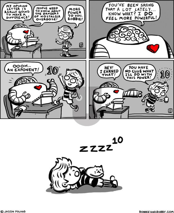 Robbie and Bobby on Saturday June 14, 2025 Comic Strip