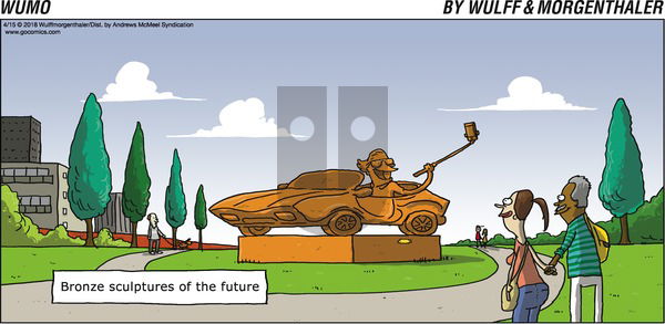 WuMo on Sunday April 15, 2018 Comic Strip