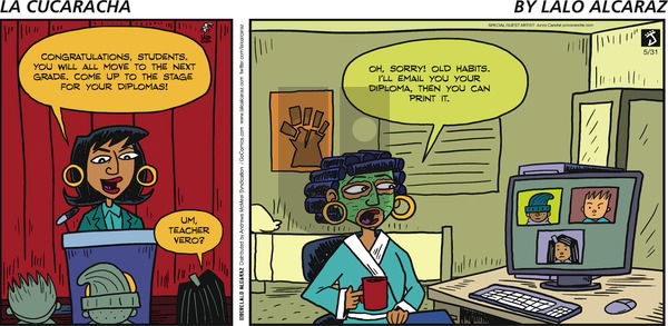 La Cucaracha on Sunday May 31, 2020 Comic Strip