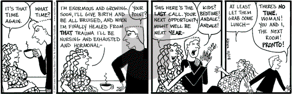 Clear Blue Water on Wednesday November 24, 2004 Comic Strip