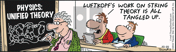 Frank and Ernest on Friday October 10, 2014 Comic Strip
