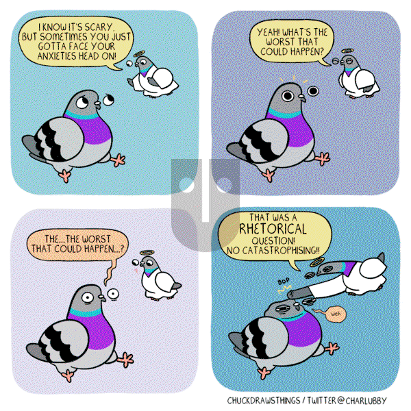 Chuck Draws Things on Friday April 25, 2025 Comic Strip