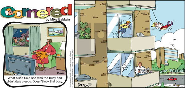 Cornered on Sunday September 6, 2015 Comic Strip