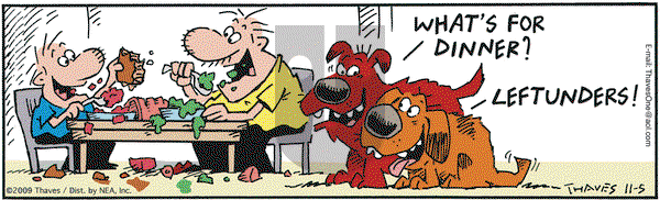 Frank and Ernest on Thursday November 5, 2009 Comic Strip