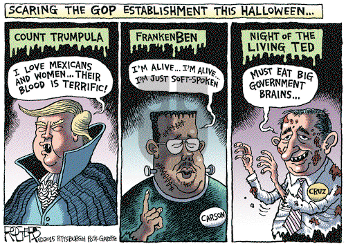Rob Rogers on Friday October 30, 2015 Comic Strip