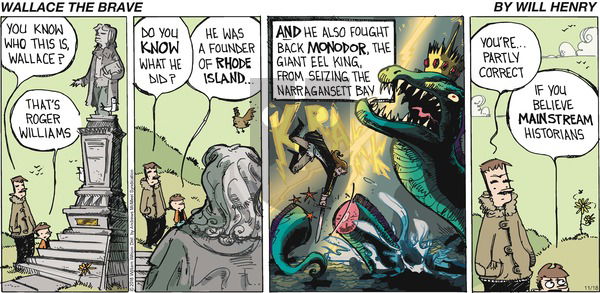 Wallace the Brave on Sunday November 18, 2018 Comic Strip