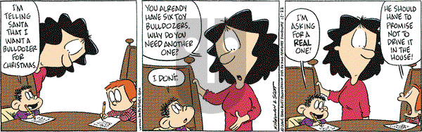 Baby Blues on Wednesday December 22, 2004 Comic Strip