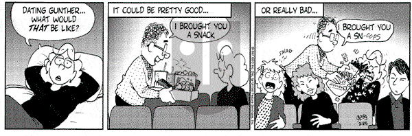 Luann on Tuesday February 25, 1997 Comic Strip