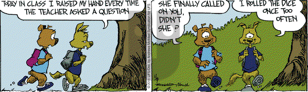 The Grizzwells on Friday November 9, 2018 Comic Strip