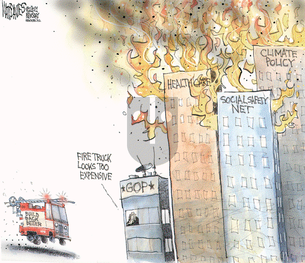 Matt Davies - Monday November 22, 2021 Comic Strip