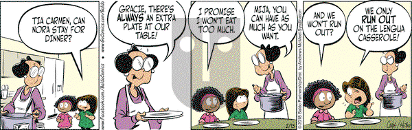 Baldo on Tuesday February 13, 2018 Comic Strip