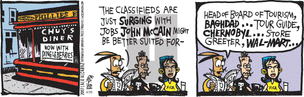 La Cucaracha on Thursday April 26, 2007 Comic Strip