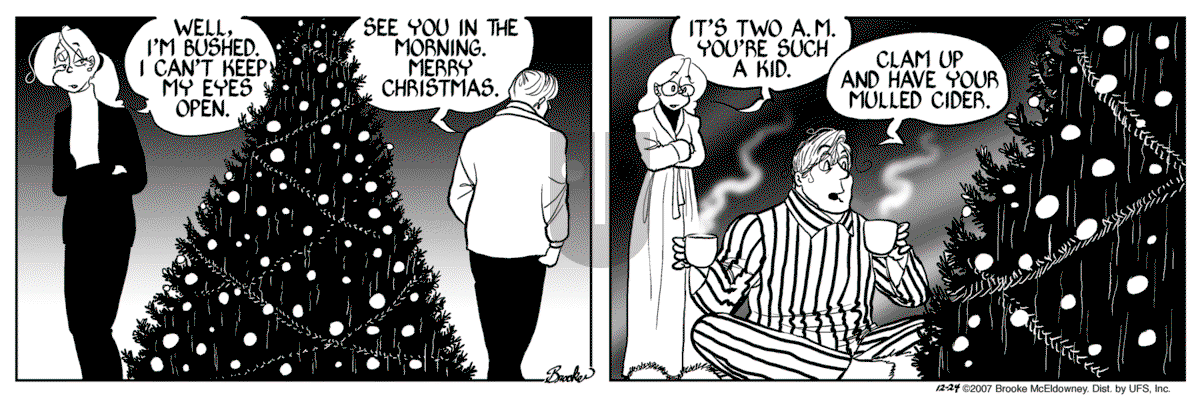 9 Chickweed Lane - Monday December 24, 2007 Comic Strip