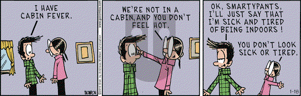 Grand Avenue on Friday January 18, 2019 Comic Strip
