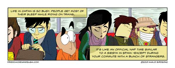 Little Fried Chicken and Sushi on Monday April 14, 2025 Comic Strip