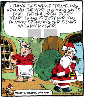 Reality Check on Saturday December 24, 2011 Comic Strip
