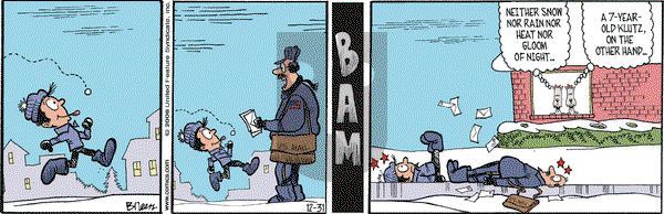 Grand Avenue on Wednesday December 31, 2008 Comic Strip