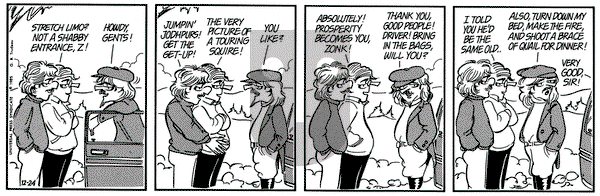 Doonesbury on Tuesday December 24, 1985 Comic Strip