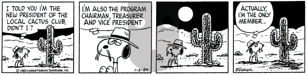 Peanuts - Friday January 6, 1984 Comic Strip