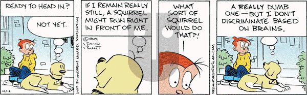 Red and Rover on Wednesday October 16, 2019 Comic Strip