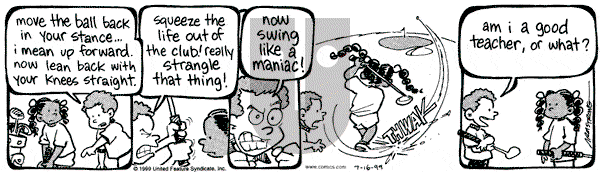 JumpStart on Friday July 16, 1999 Comic Strip
