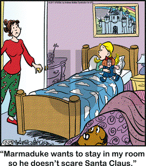 Marmaduke on Saturday December 23, 2017 Comic Strip
