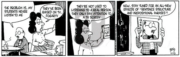 Luann on Saturday September 23, 1995 Comic Strip