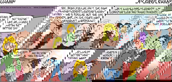 Luann on Sunday October 29, 2006 Comic Strip