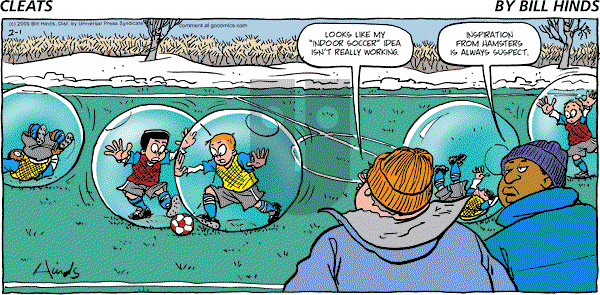 Cleats - Sunday February 1, 2009 Comic Strip