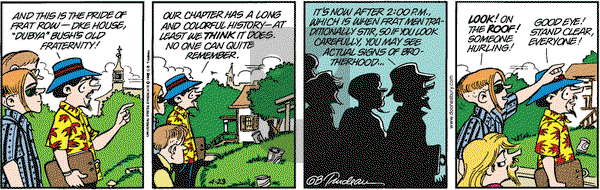 Doonesbury - Friday April 23, 1999 Comic Strip