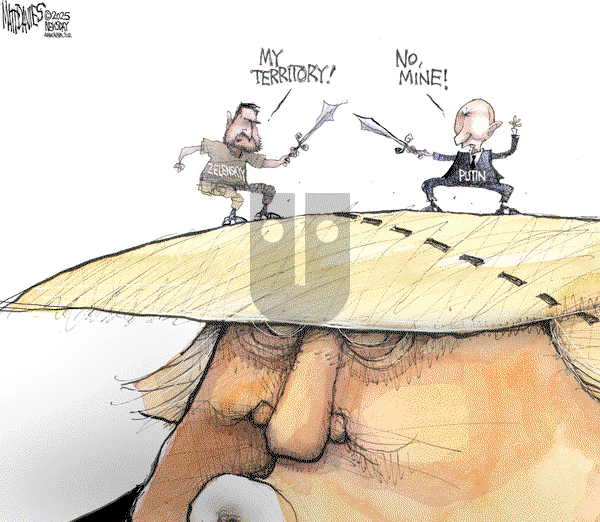 Matt Davies on Tuesday October 21, 2025 Comic Strip