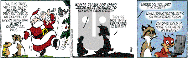 Over the Hedge on Wednesday December 8, 2010 Comic Strip