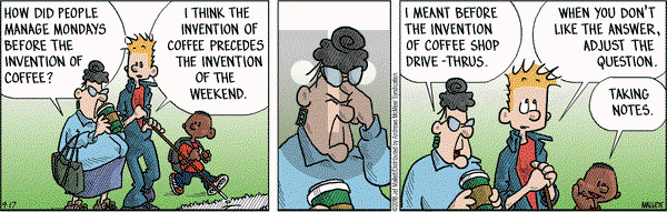 Frazz on Monday September 17, 2018 Comic Strip