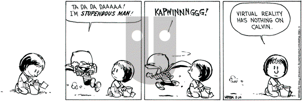 Calvin and Hobbes on Monday August 24, 1992 Comic Strip