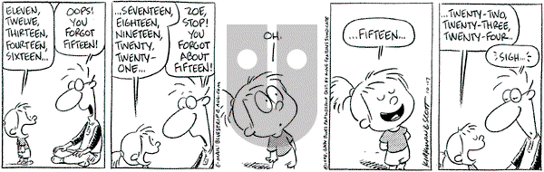 Baby Blues on Saturday October 17, 1998 Comic Strip